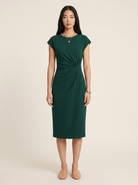 Robe Leonie Vert fonce
