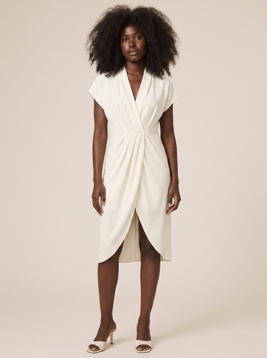 Robe Lorraine Blanc casse