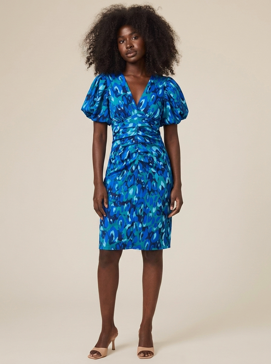 Maud Dress – Blue