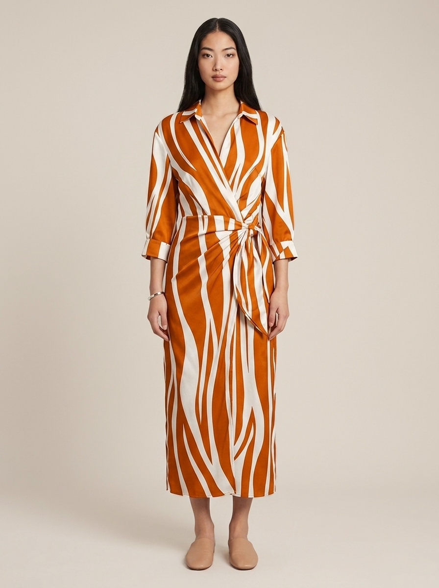 Mireille Dress – Orange