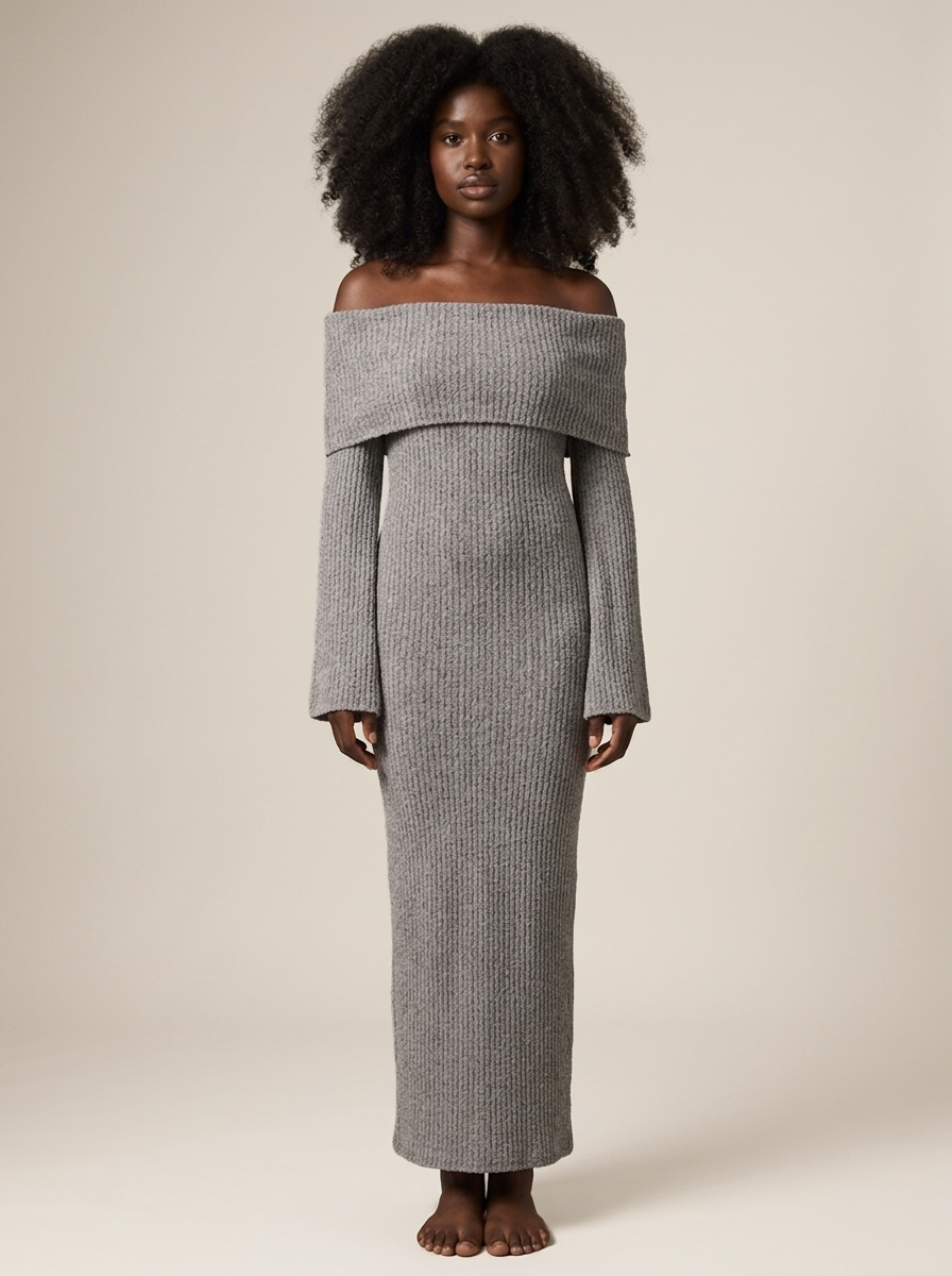 Olympe Dress – Grey