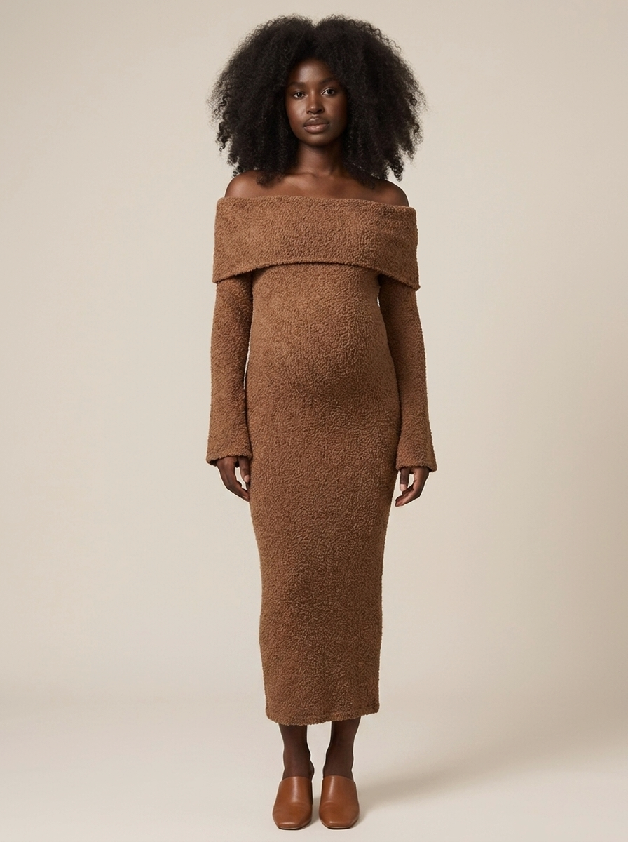 Olympe Dress – Brown