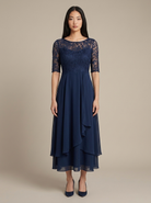 Robe Orianne Bleu marine