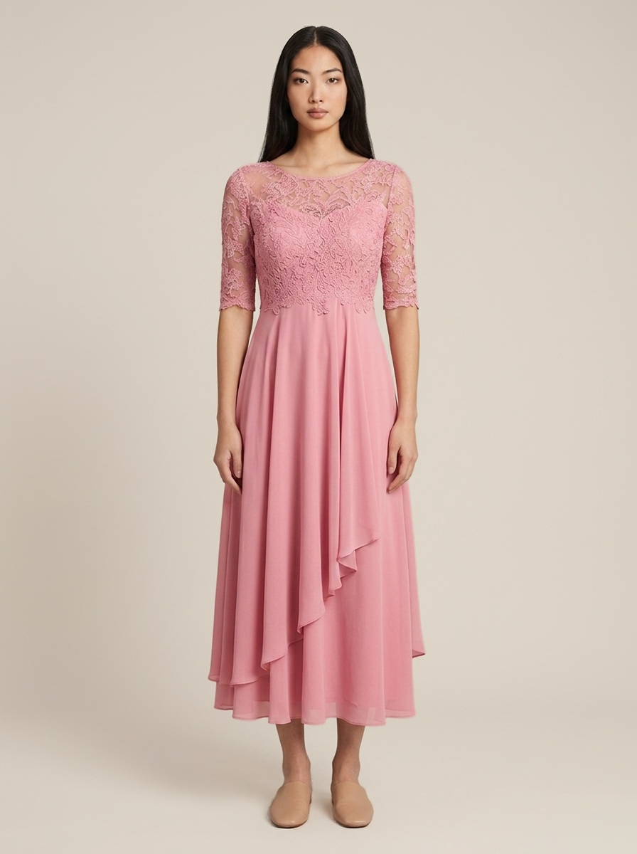 Orianne Dress – Pink