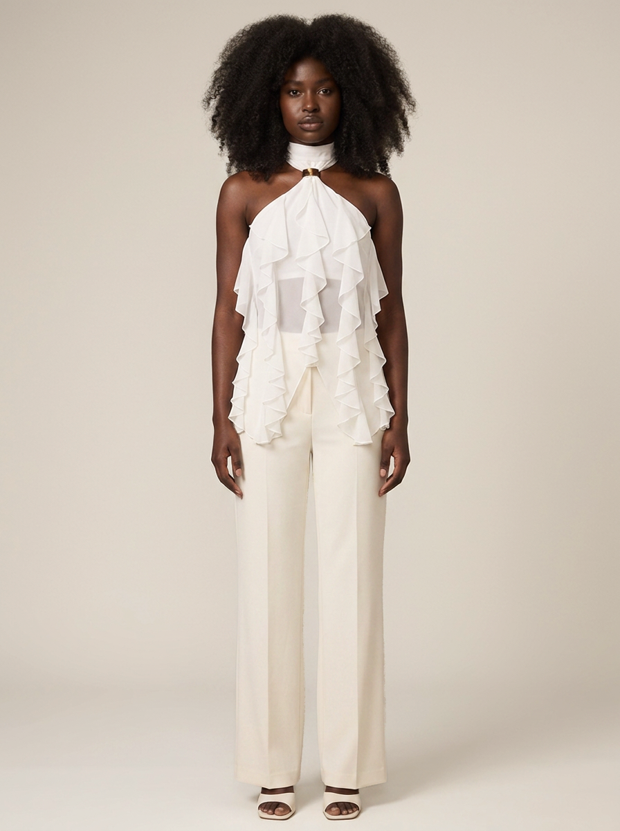 Perrine Top – White