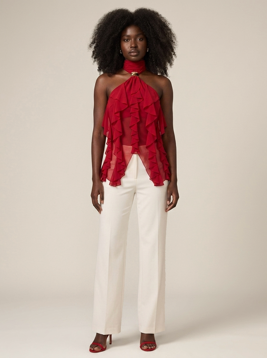 Perrine Top – Red