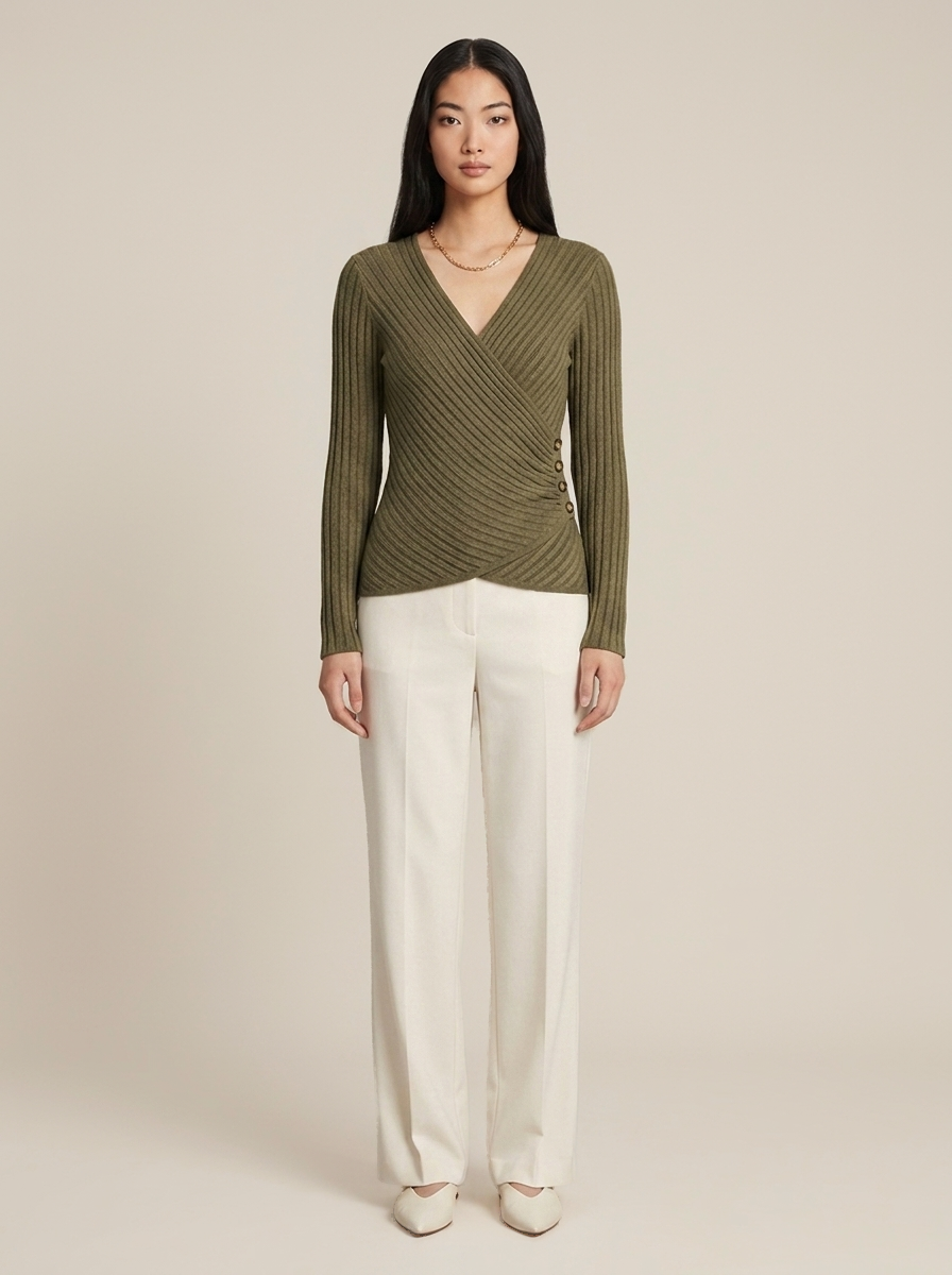 Sabine Top – Khaki green