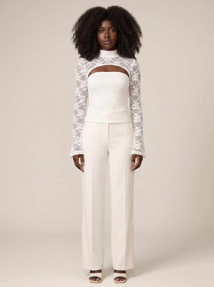 Solène Top – White