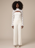 Top Solene Blanc