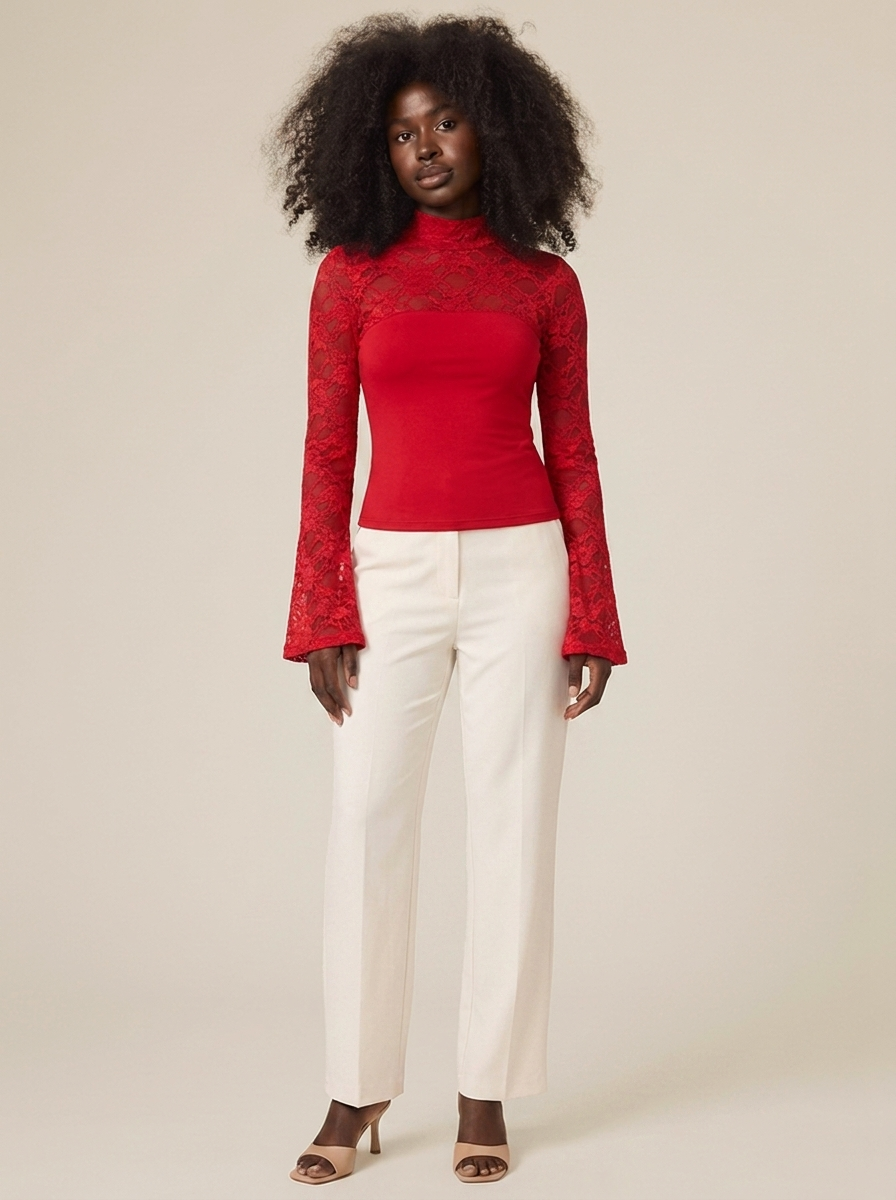 Solène Top – Red