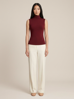 Valentine Top – Dark red