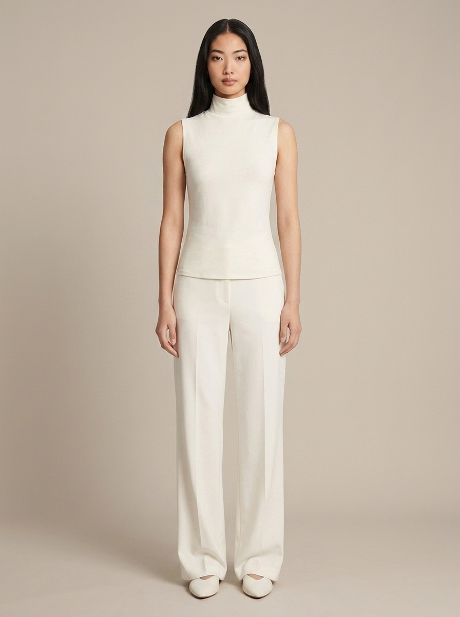 Top Valentine Blanc delave