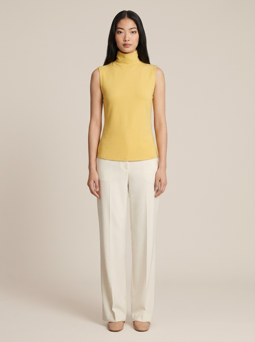 Valentine Top – Yellow