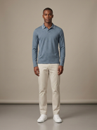 Polo Florent Gris bleu