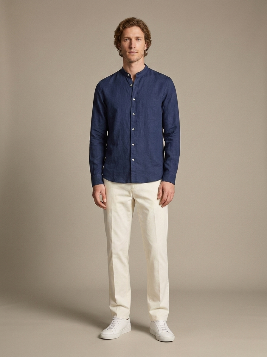 Chemise Antoine Bleu marine
