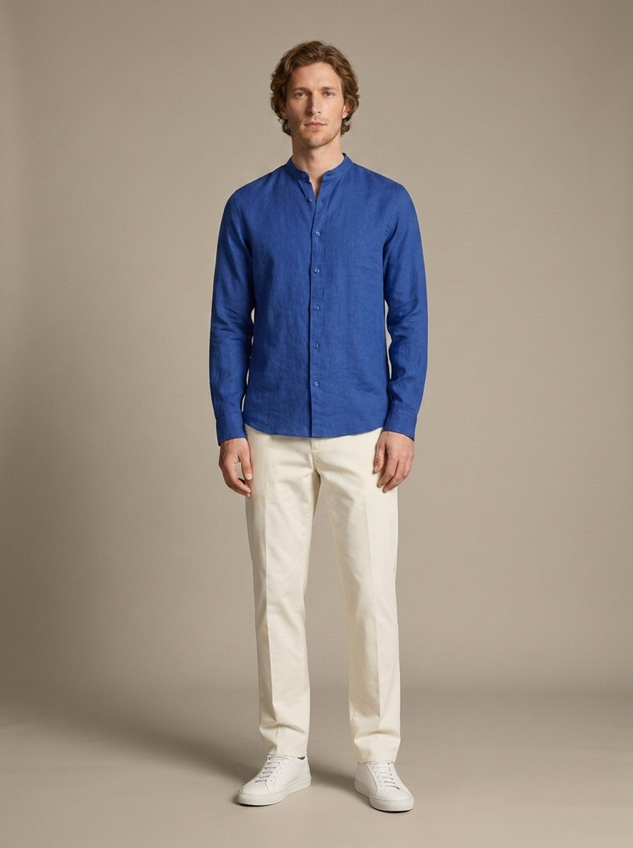 Chemise Antoine Bleu roi