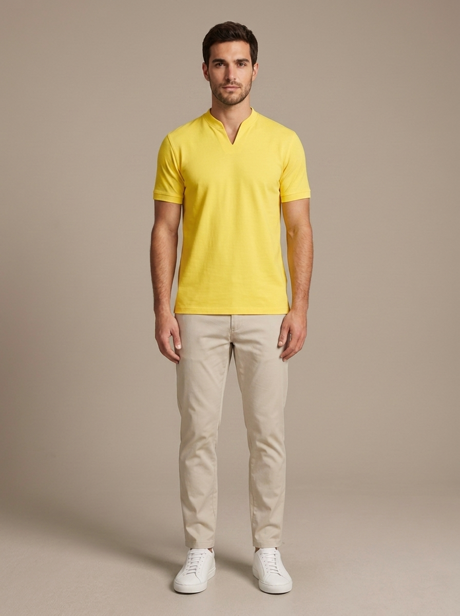 Chemise Bastien - Jaune vif