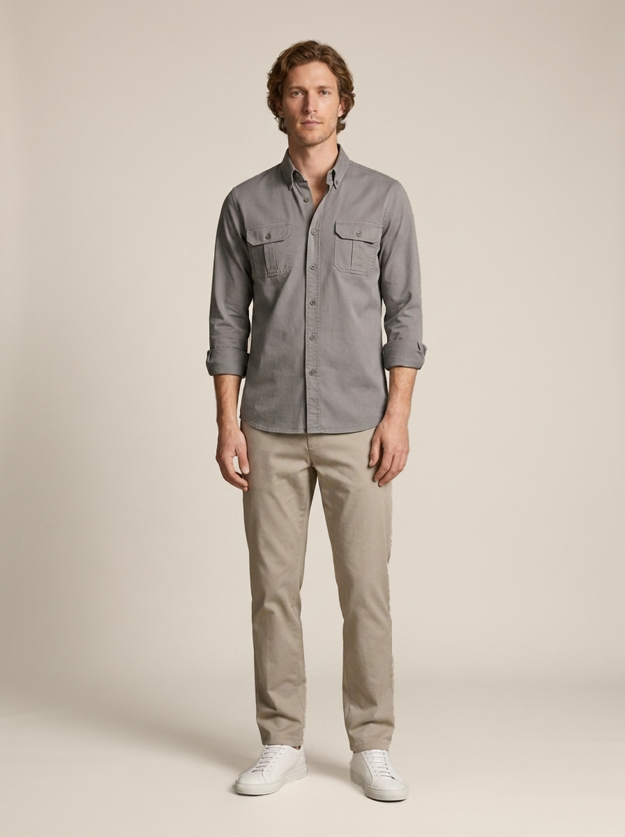Émile Shirt – Grey