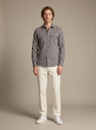 Chemise Emile - Bleu et brun