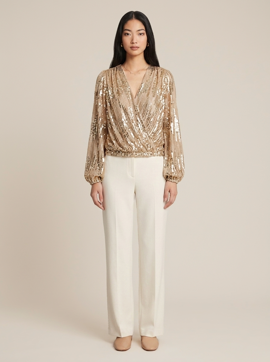 Clémence Blouse – Gold