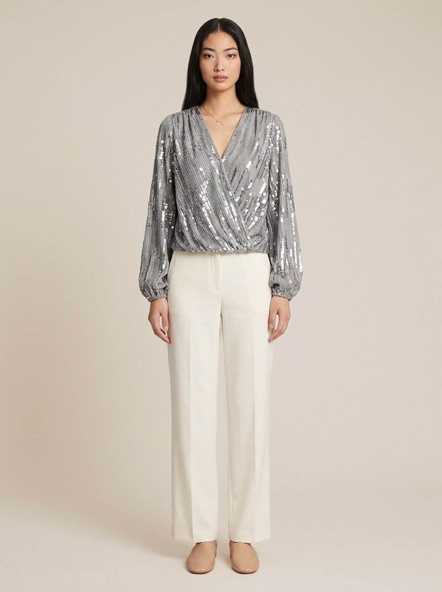 Clémence Blouse – Grey