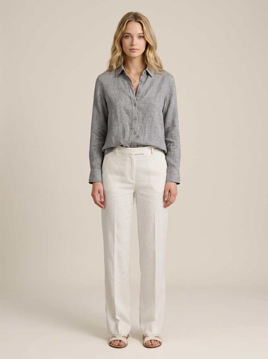 Élodie Blouse – Grey