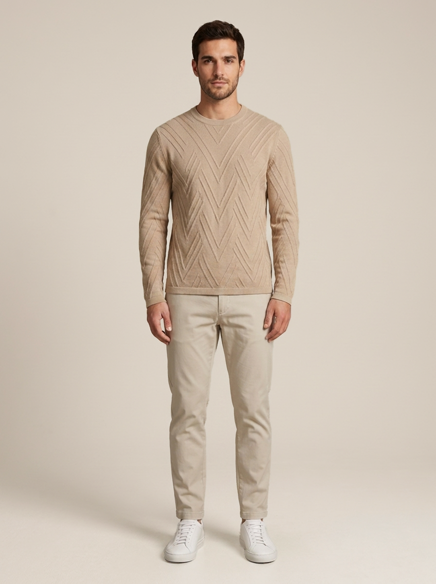 Charles T-shirt – Beige