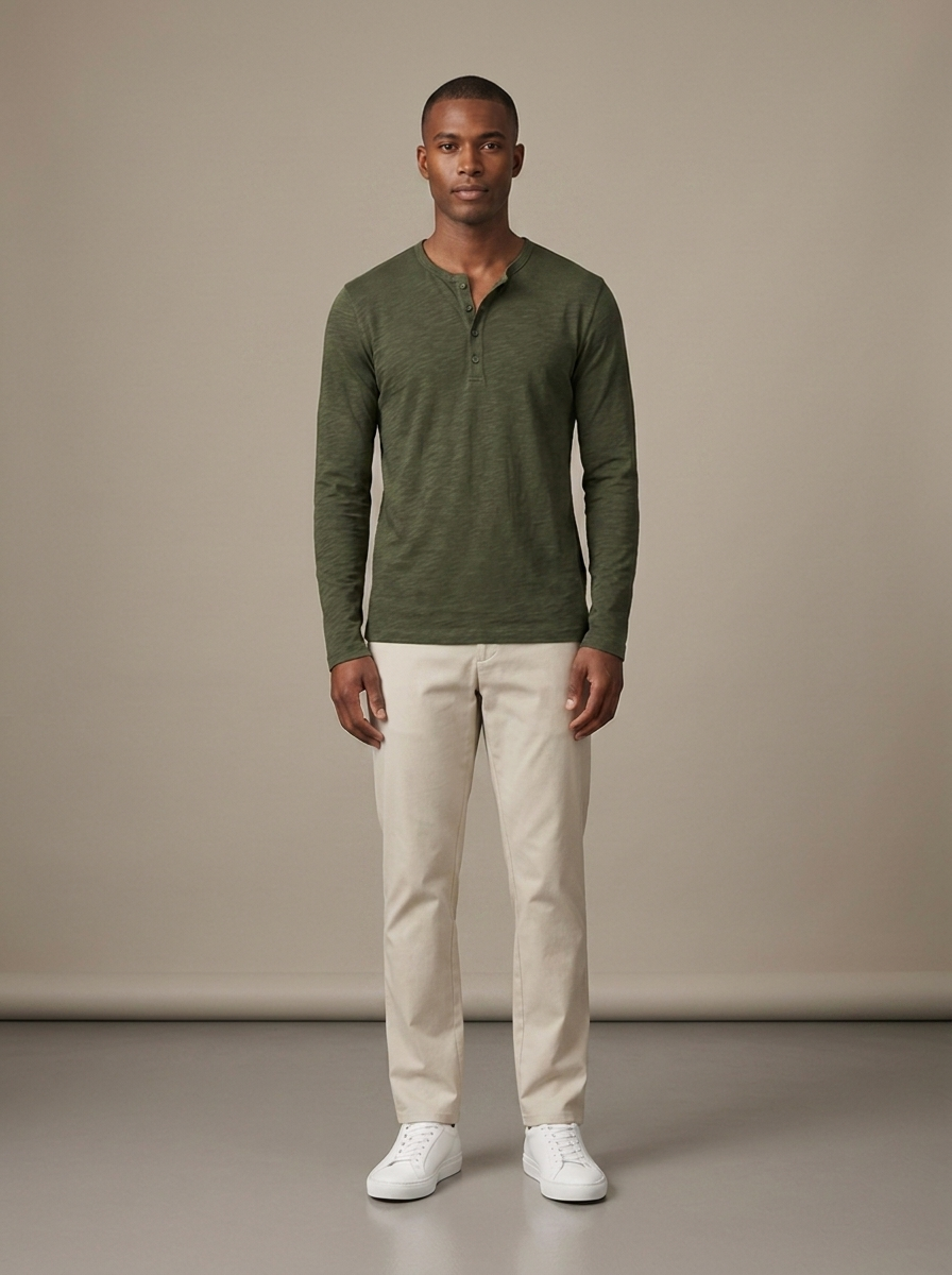 T-shirt Anatole - Vert armee