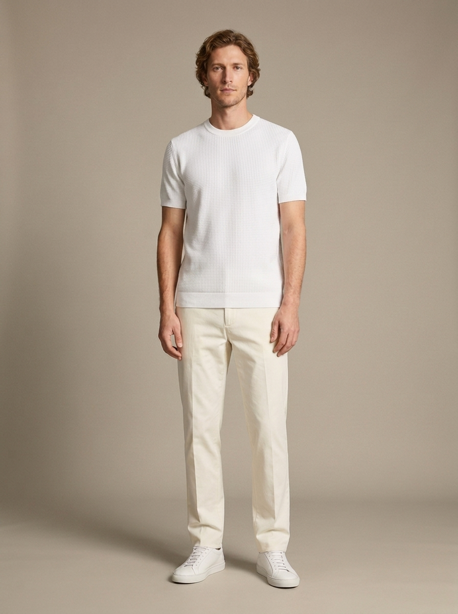 T-shirt Baptiste - Blanc