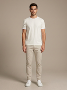 T-shirt Cedric - Blanc casse