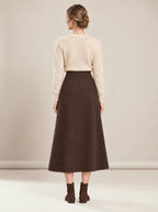 Café Skirt, back view