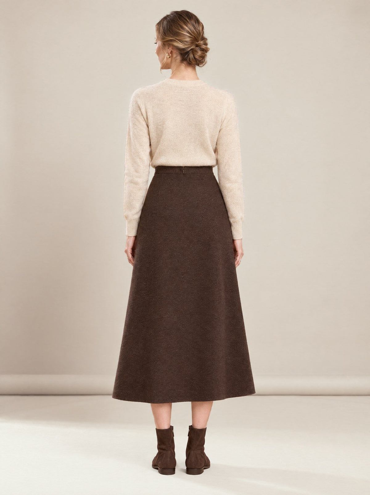 Café Skirt, back view