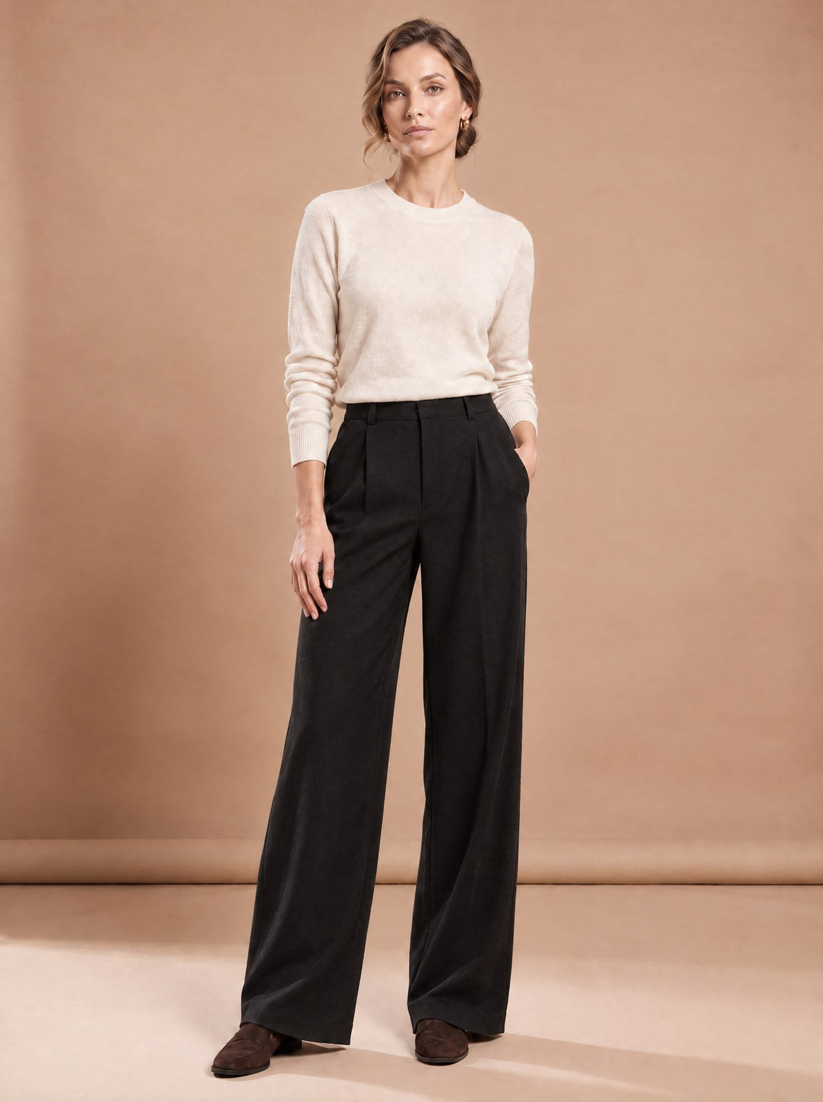 Pantalon Gris noir