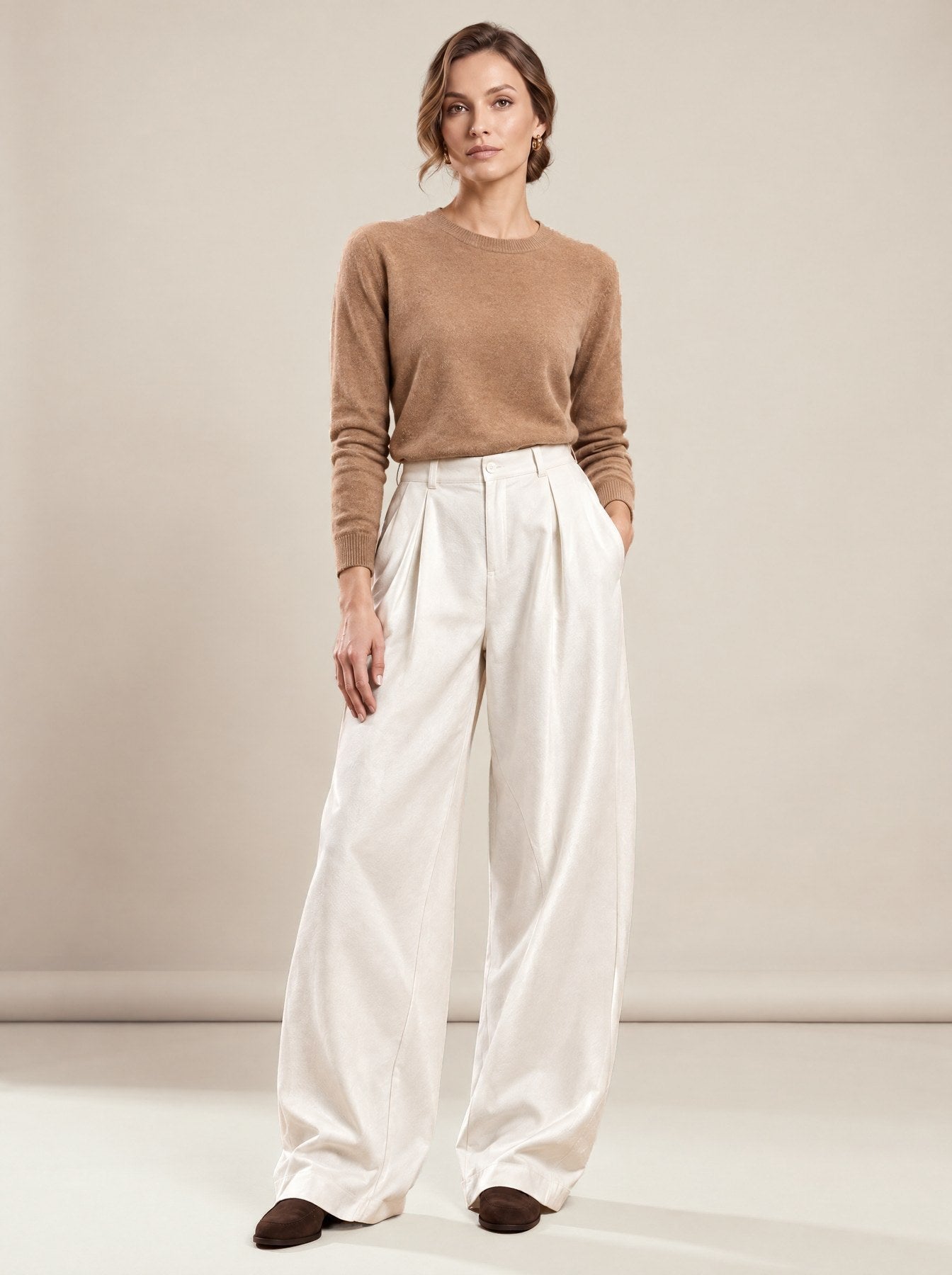 Colombe Trousers, worn