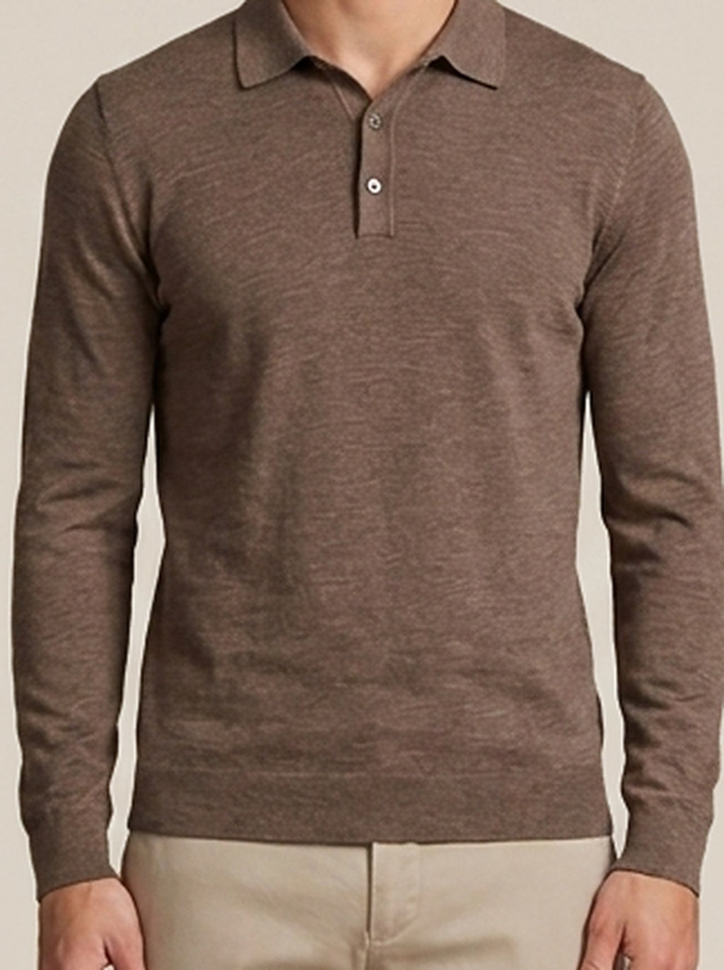 Polo Gabin détail du col polo