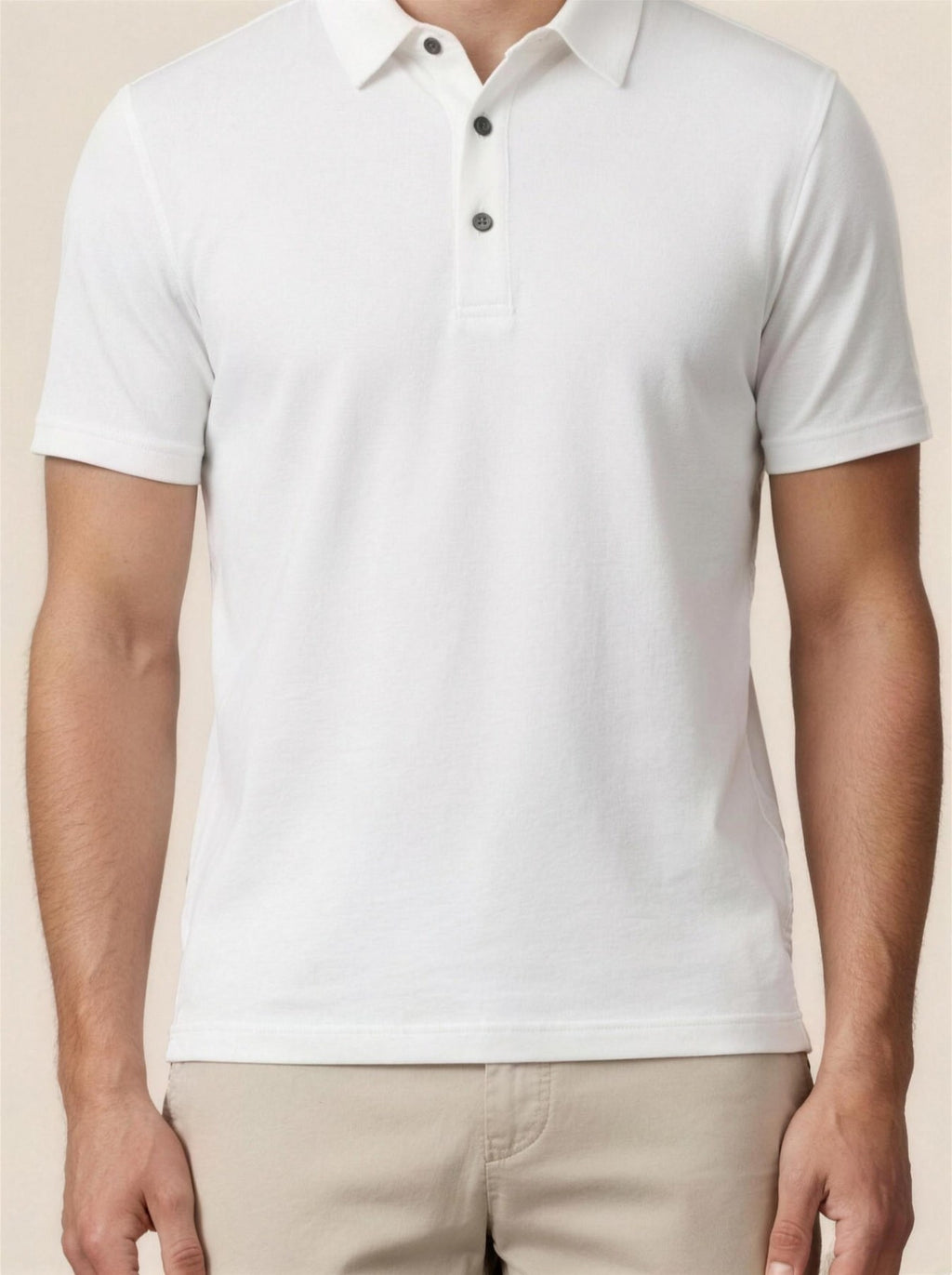 Polo Gaspard détail du col polo