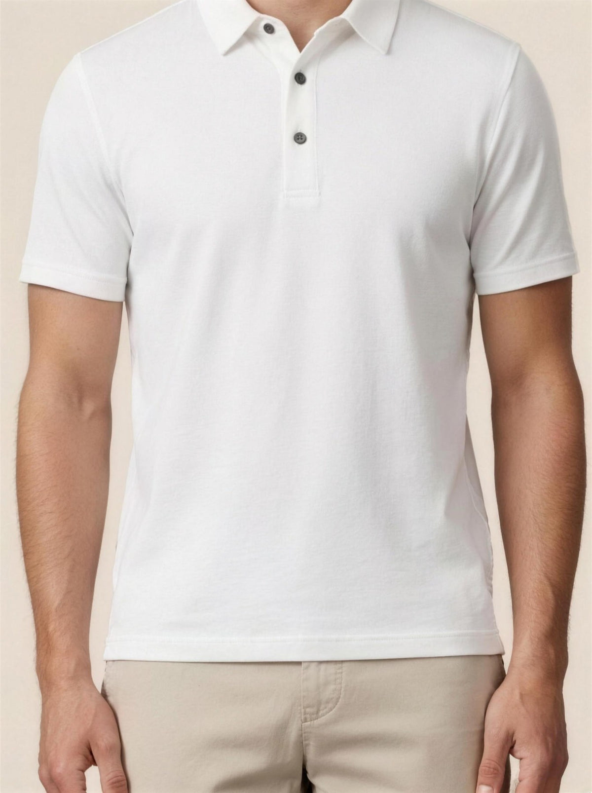 Polo Gaspard détail du col polo