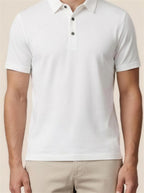Polo Gaspard détail du col polo