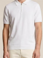 Polo Hippolyte détail du col polo