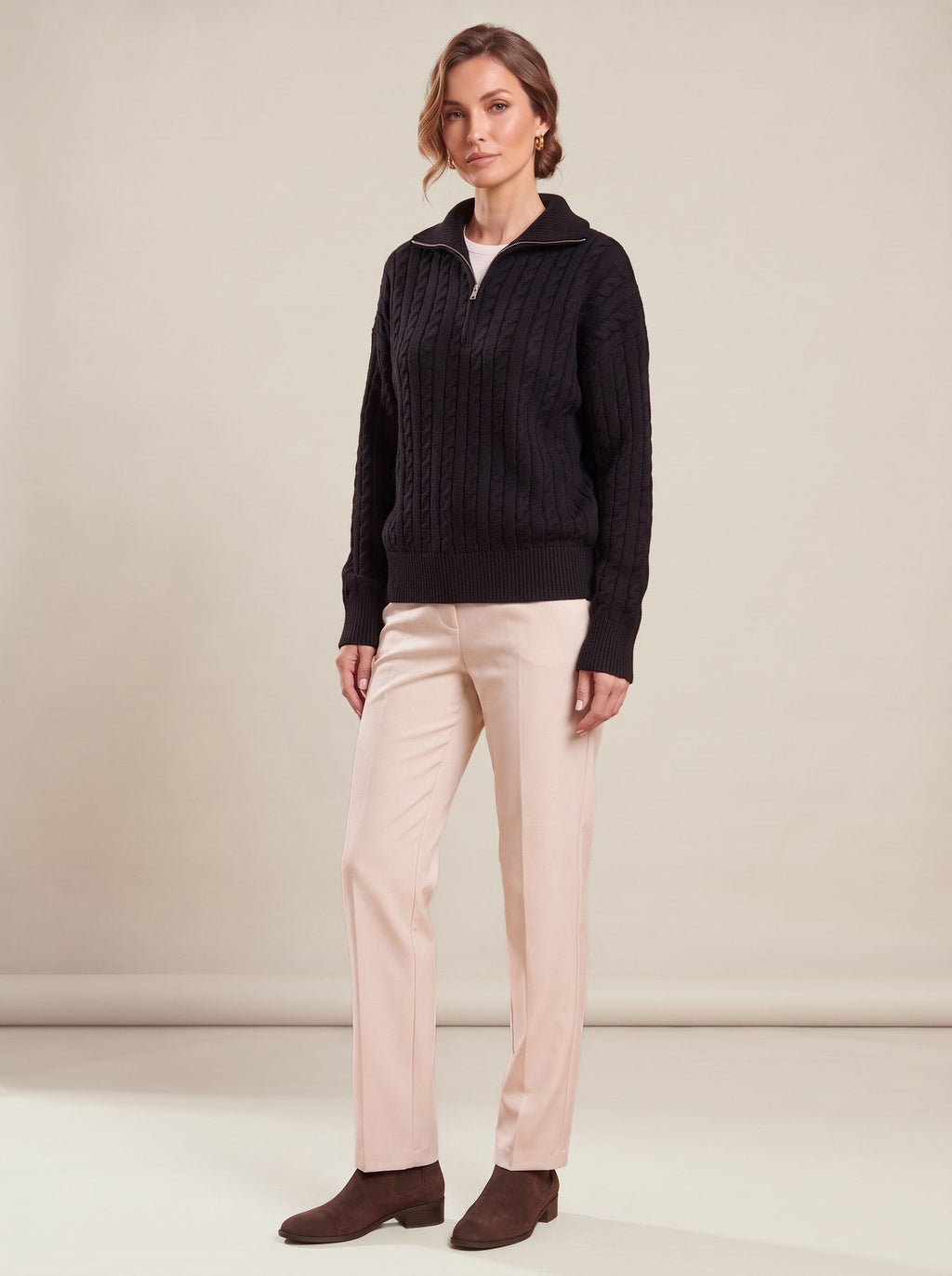 Yolande Jumper, three-quarter view