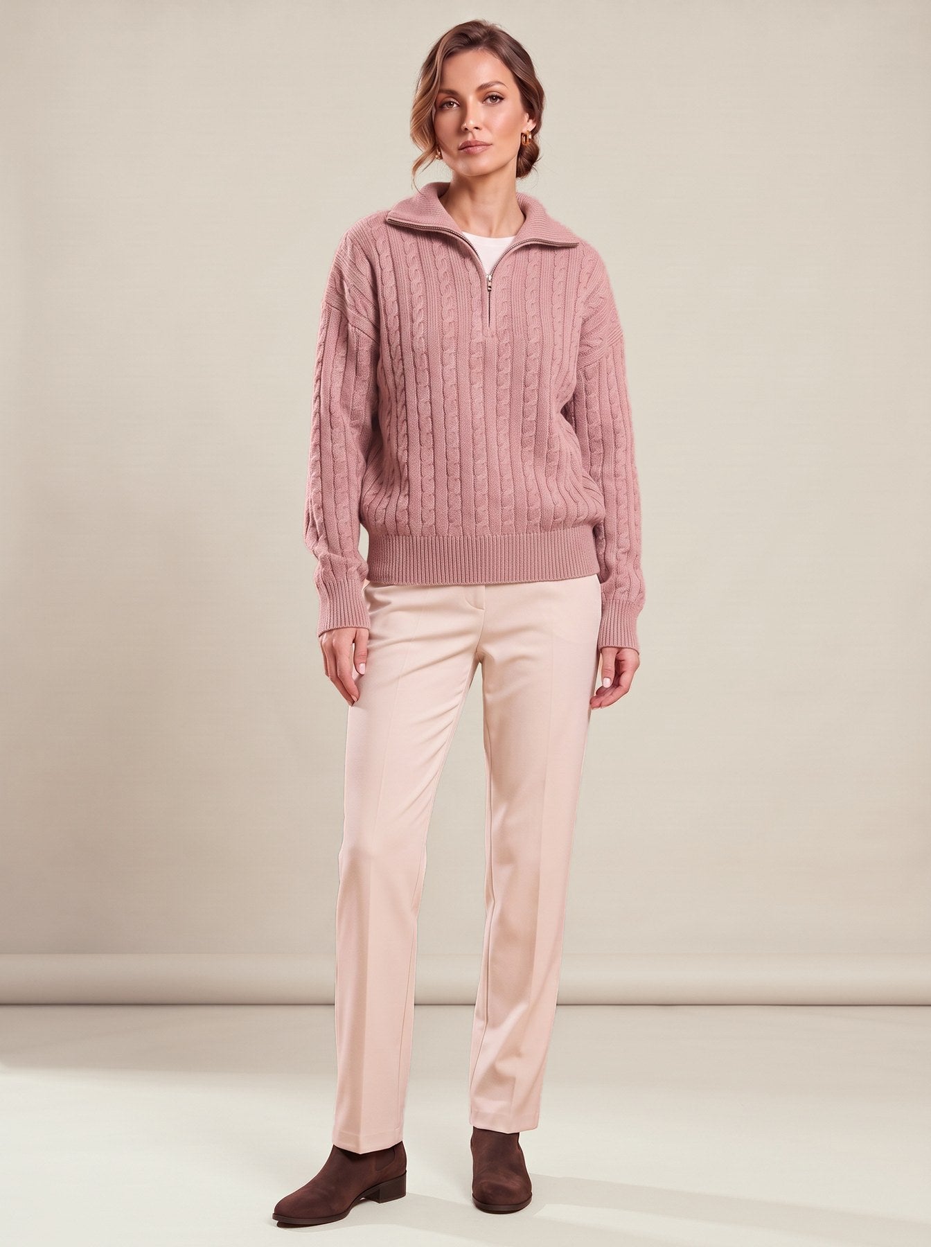 Yolande Jumper in pink