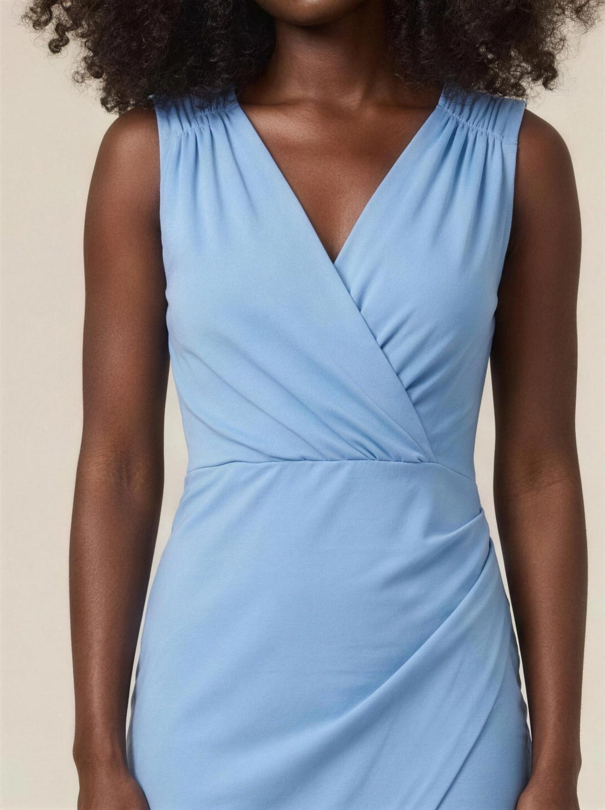 Robe Hortense détail du haut de la robe