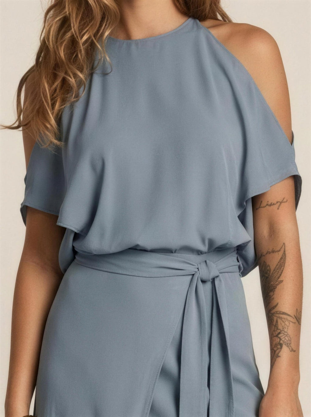 Robe Séraphine détail du haut de la robe
