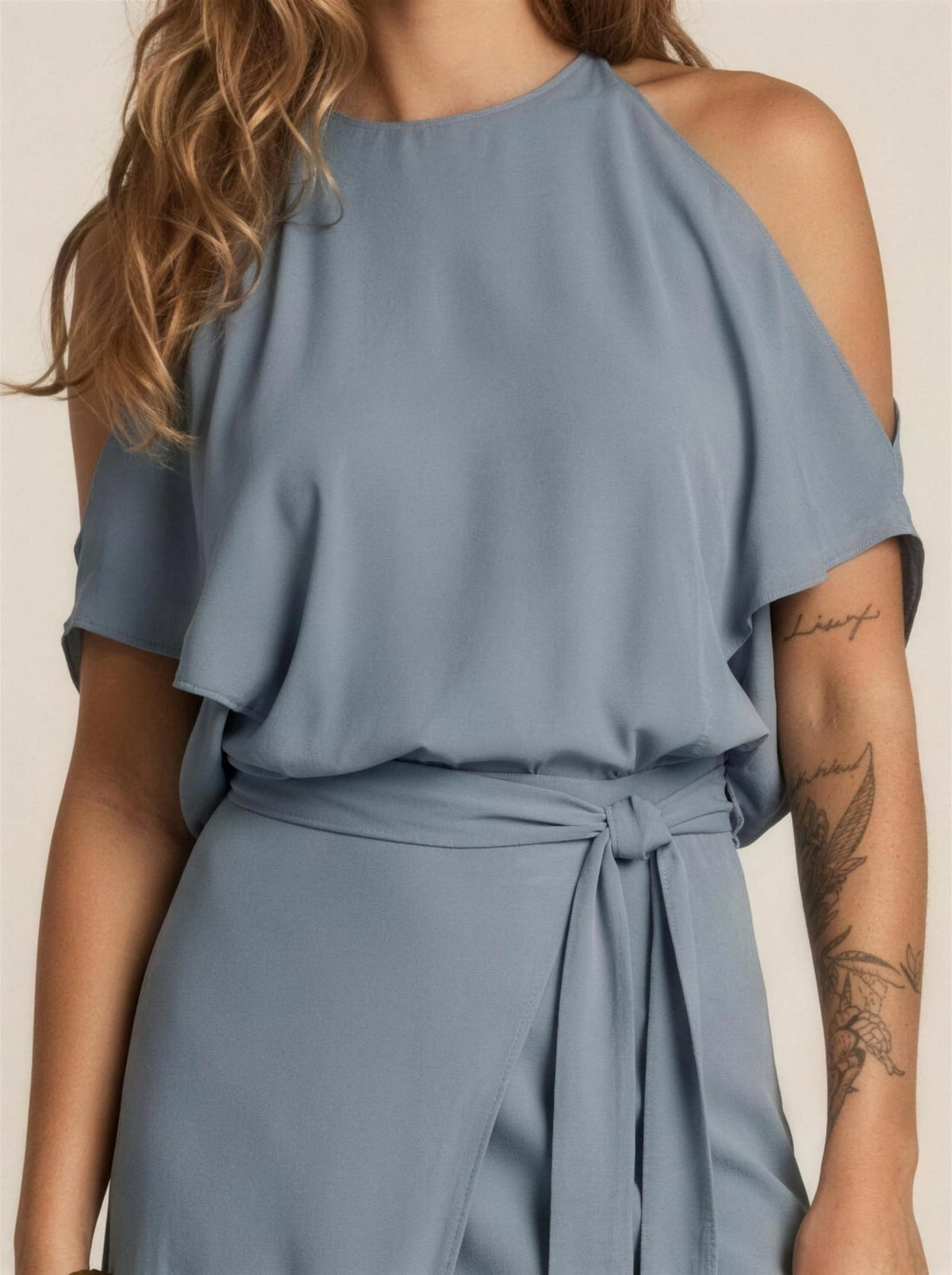 Robe Séraphine détail du haut de la robe