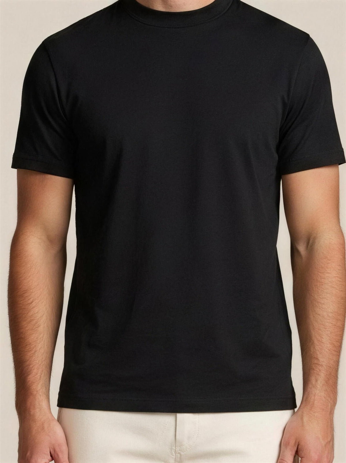 T-shirt Benoît détail de l'encolure