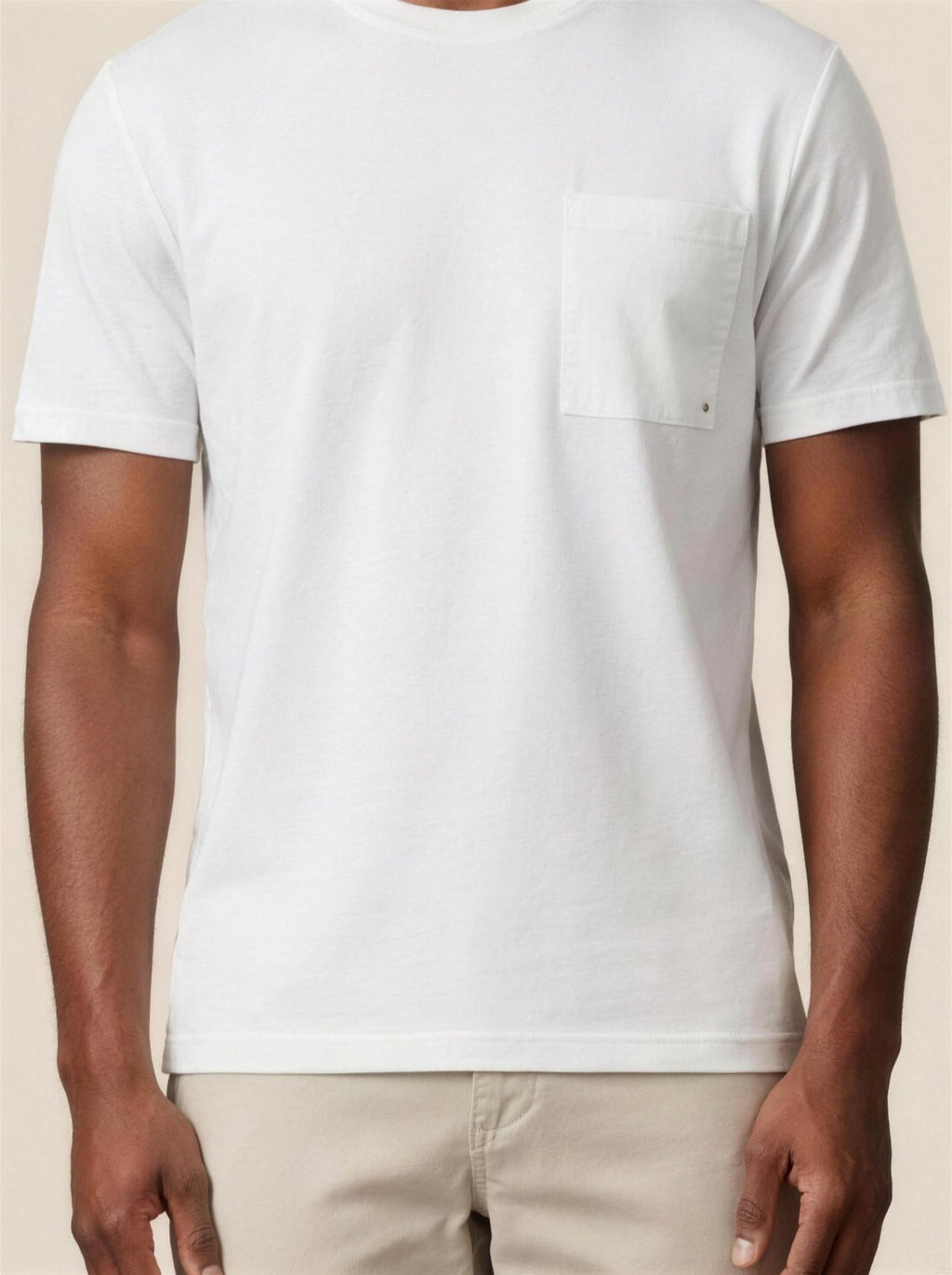 T-shirt Clément détail de l'encolure