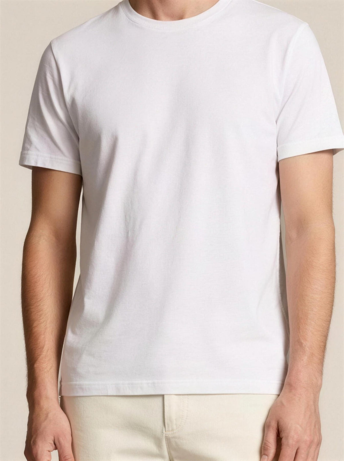 T-shirt Corentin détail de l'encolure