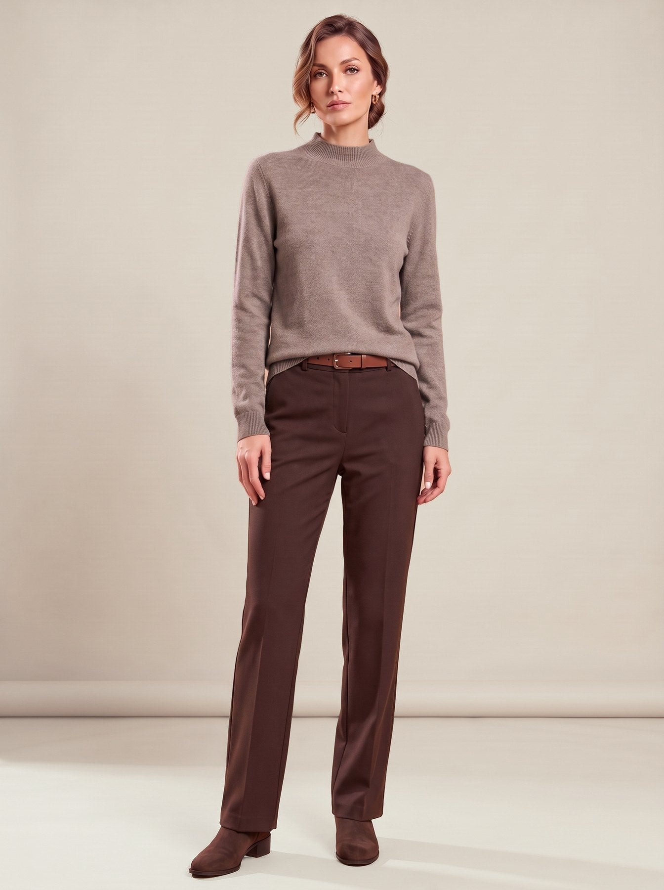 Armande Top in taupe